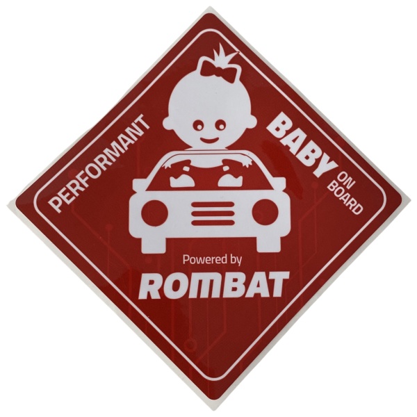 Sticker Rombat Baby On Board 53047